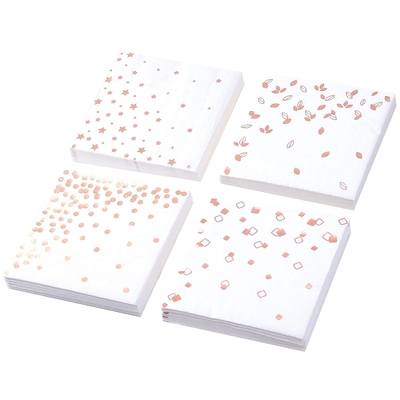 ODM White Eco Friendly Disposable Napkins Biodegradable Environmental Friendly